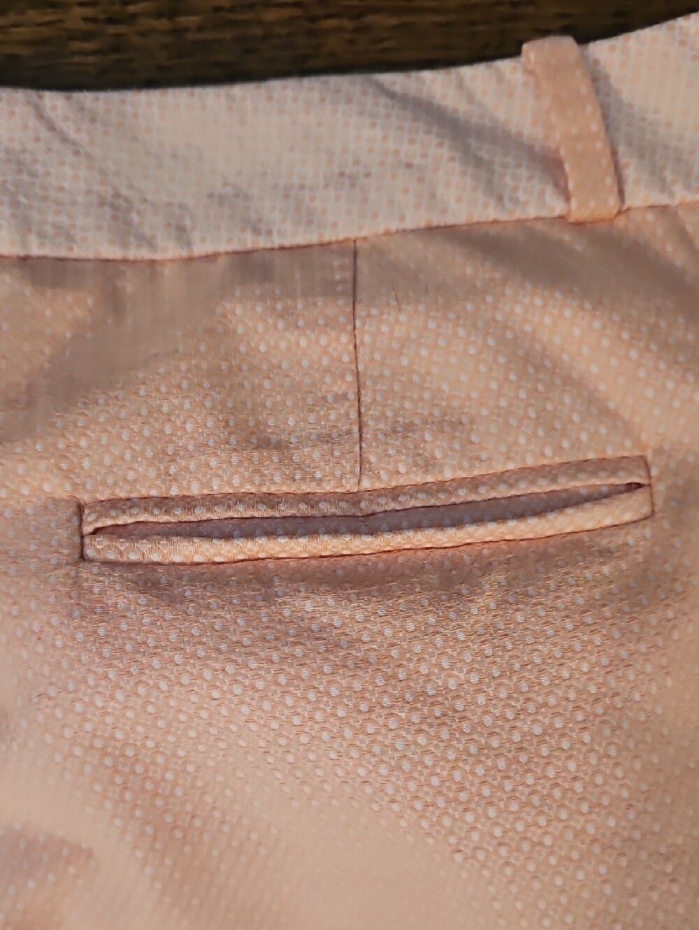 The Limited Pinkish Peach Low Rise Cropped Ankle Pants Size 4 - Picture 5 of 8